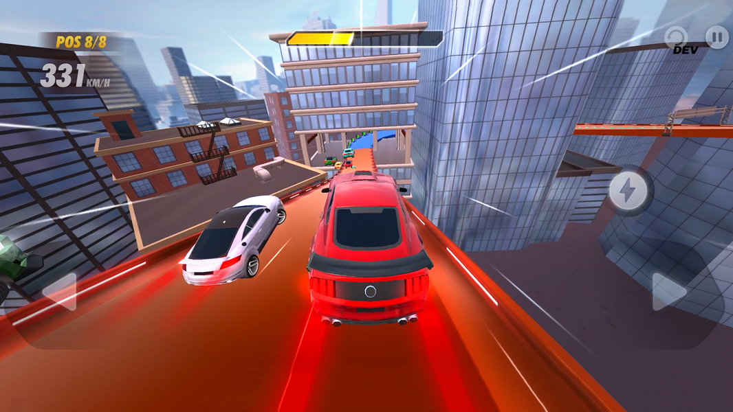 Nitro Wheels 3D Drifting Game - Gameplay image of android game