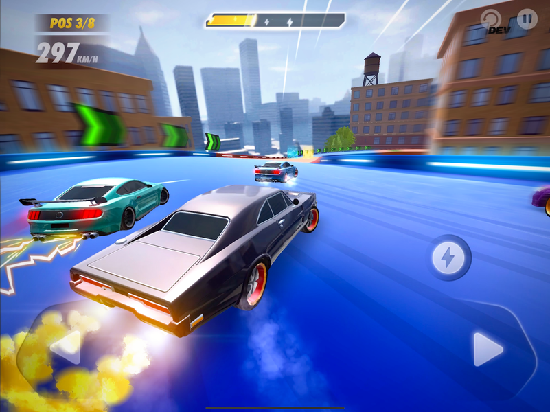 Nitro Wheels 3D Drifting Game - Gameplay image of android game