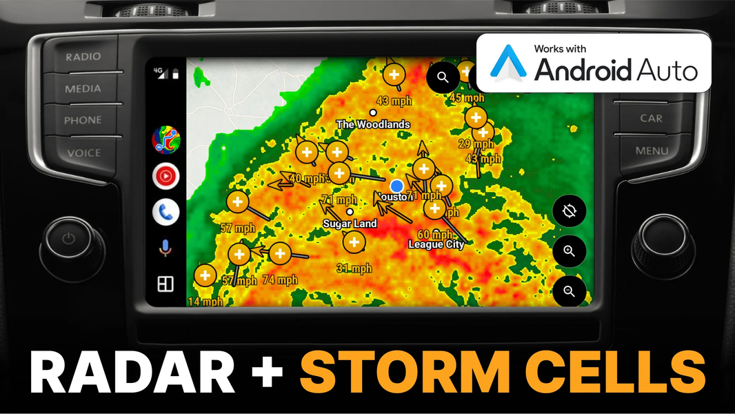 Weather Radar for Auto - Image screenshot of android app