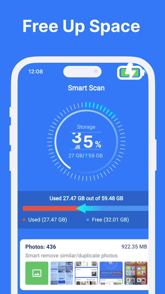 Phone Cleaner - عکس برنامه موبایلی اندروید