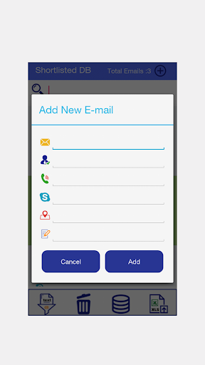 Email Address Extractor - عکس برنامه موبایلی اندروید
