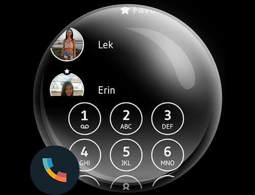 Theme Dialer Black White - Image screenshot of android app