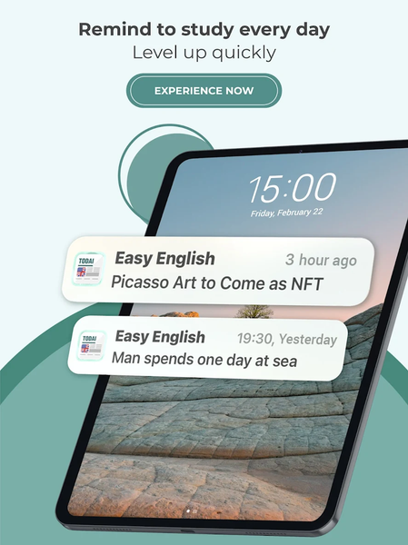 Todaii: Learn English - عکس برنامه موبایلی اندروید