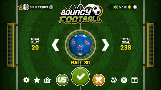 Bouncy Football - عکس بازی موبایلی اندروید