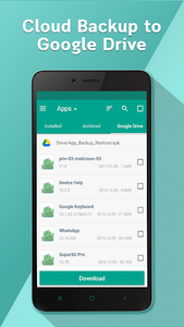 Android app backup and restore apk download