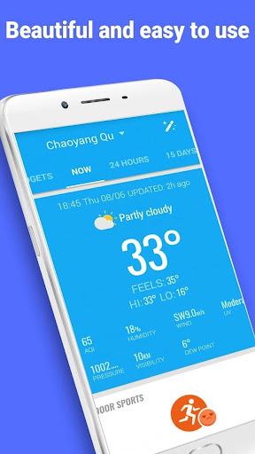 Amber Weather - عکس برنامه موبایلی اندروید