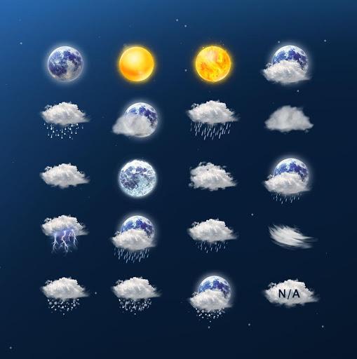 3D Surrealism HD style weather - Image screenshot of android app