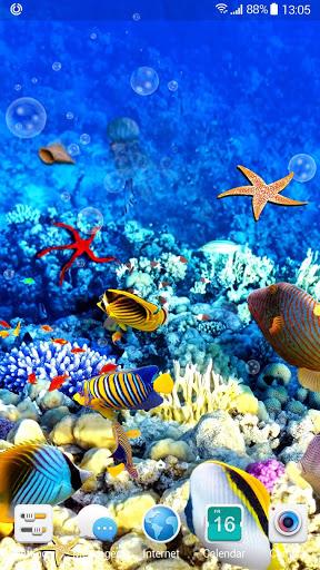 Aquarium Fish Live Wallpaper 2019 - عکس برنامه موبایلی اندروید