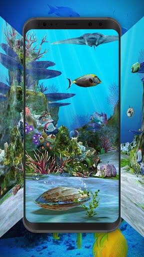 Aquarium Clown Fish Live Wallpaper 2019 - عکس برنامه موبایلی اندروید