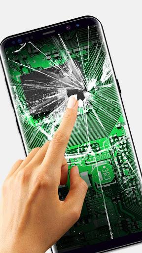 Broken Screen Live Wallpaper for Joking - عکس برنامه موبایلی اندروید