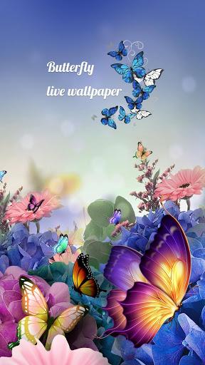 Dancing Butterfly Wallpaper - Image screenshot of android app