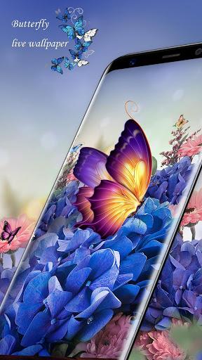 Dancing Butterfly Wallpaper - Image screenshot of android app