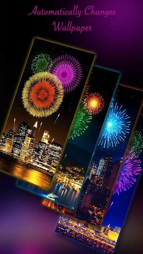 New Year Firework 2019 Live Wallpaper - Image screenshot of android app