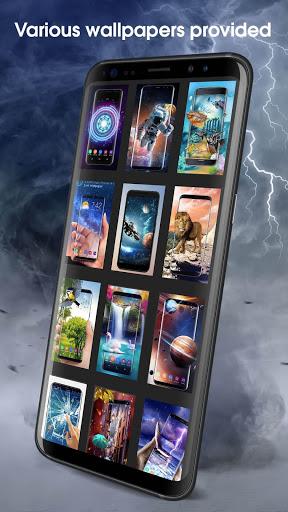 Galaxy Live Wallpaper for Free - Image screenshot of android app