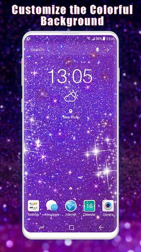 ۳D Glitter Live Wallpaper - عکس برنامه موبایلی اندروید