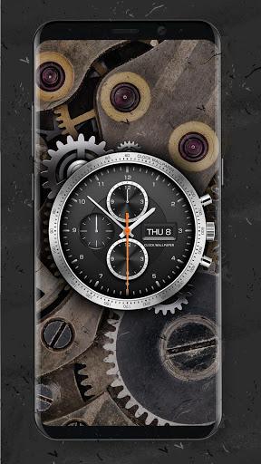 Luxury Watch Live Wallpaper 2018 - Image screenshot of android app