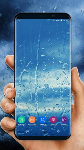 Raindrops Live Wallpaper HD - عکس برنامه موبایلی اندروید