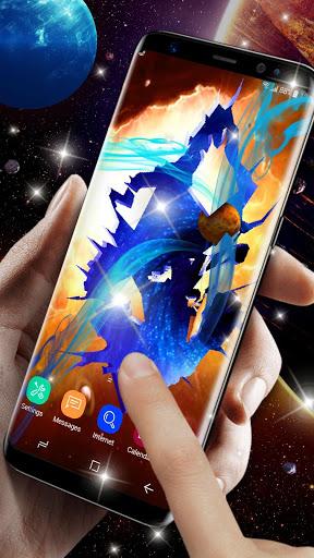 3D Outerspace Galaxy Live Wallpaper - Image screenshot of android app