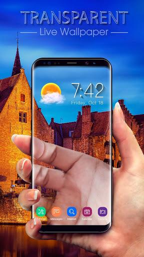 Transparent Screen & Live Wallpaper - عکس برنامه موبایلی اندروید