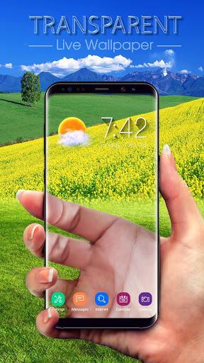Transparent Screen & Live Wallpaper - عکس برنامه موبایلی اندروید
