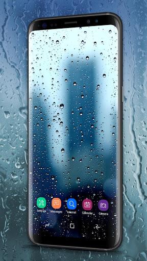 Waterdrops Live Wallpaper 2019 - Image screenshot of android app