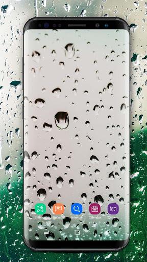 Waterdrops Live Wallpaper 2019 - Image screenshot of android app