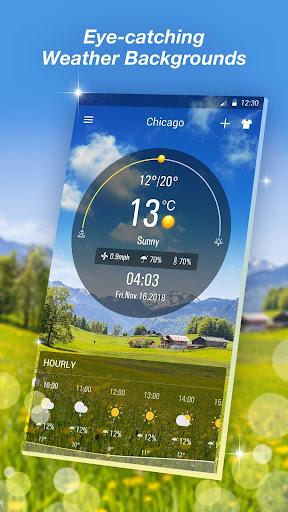 Live Weather Forecast App - عکس برنامه موبایلی اندروید