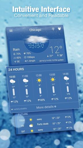 Weather radar & Global weather checker - عکس برنامه موبایلی اندروید