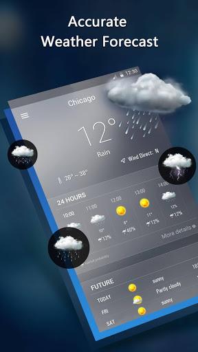 Weather Forecast App - عکس برنامه موبایلی اندروید