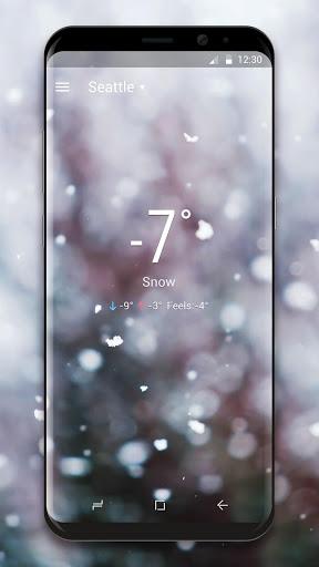 Real Time Weather Live Wallpaper - عکس برنامه موبایلی اندروید