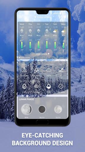 Weather Forecast App & Radar Widget - عکس برنامه موبایلی اندروید