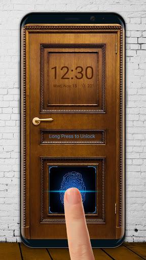 Open the door lock screen for prank - عکس برنامه موبایلی اندروید