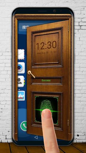 Open the door lock screen for prank - عکس برنامه موبایلی اندروید