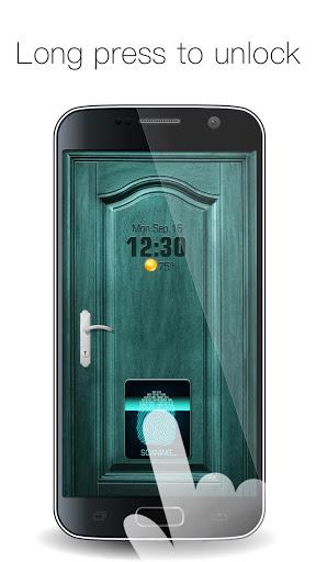 Door Lock--Fingerprint Lock Screen for Prank - Image screenshot of android app