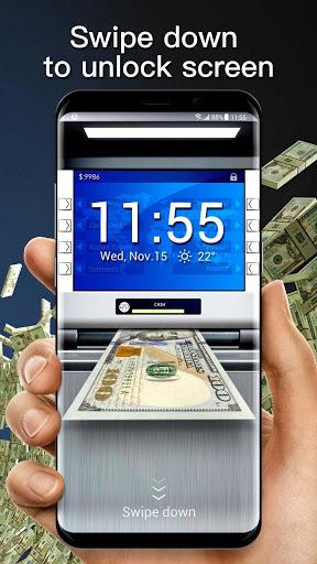 Money & cash lock screen for you - عکس برنامه موبایلی اندروید