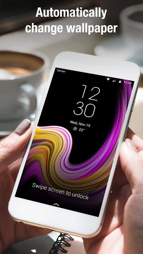 S8 lock screen for Galaxy phone - عکس برنامه موبایلی اندروید