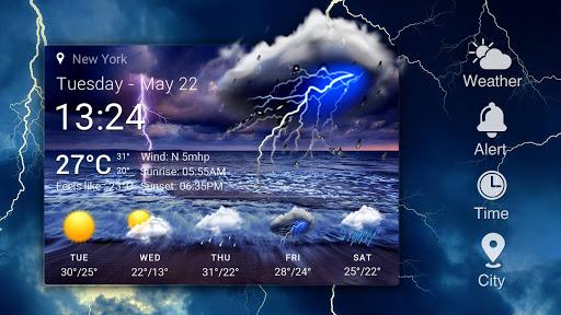 Weather Forecast App Widget - عکس برنامه موبایلی اندروید