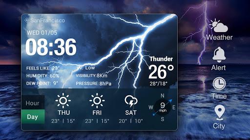 Weather Forecast App Widget - عکس برنامه موبایلی اندروید
