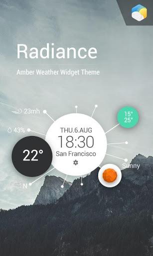detailed info real time weathe - Image screenshot of android app
