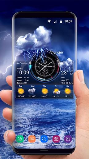 Weather and news Widget - عکس برنامه موبایلی اندروید