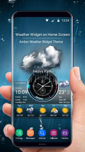 Weather and news Widget - عکس برنامه موبایلی اندروید