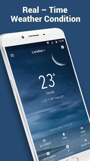 Desktop Weather Clock Widget - عکس برنامه موبایلی اندروید