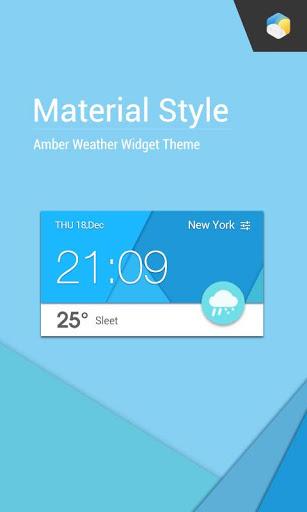 Material Design Cool Widget - Image screenshot of android app