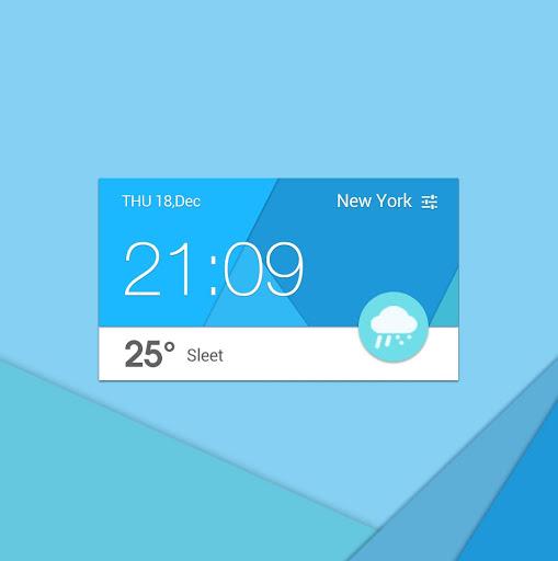 Material Design Cool Widget - Image screenshot of android app