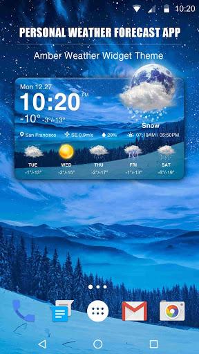New Weather App & Widget for 2018 - Image screenshot of android app