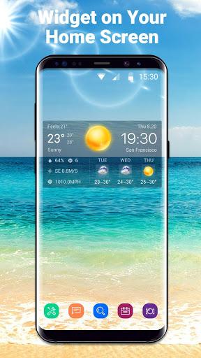 Local Weather Widget&Forecast - Image screenshot of android app