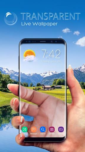 Transparent Screen and Background Simulated - عکس برنامه موبایلی اندروید