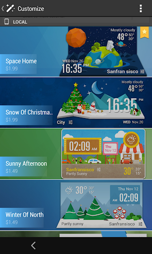Sweet Honey Lover theme widget - Image screenshot of android app