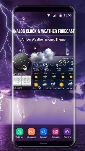 Live weather and temperature app - عکس برنامه موبایلی اندروید