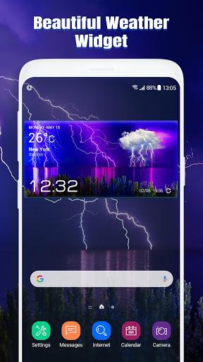 Real-time weather report & forecast - Image screenshot of android app